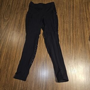 Kerrits Kids' Midnight Black Horse Back Ridin Leggings Sz Small